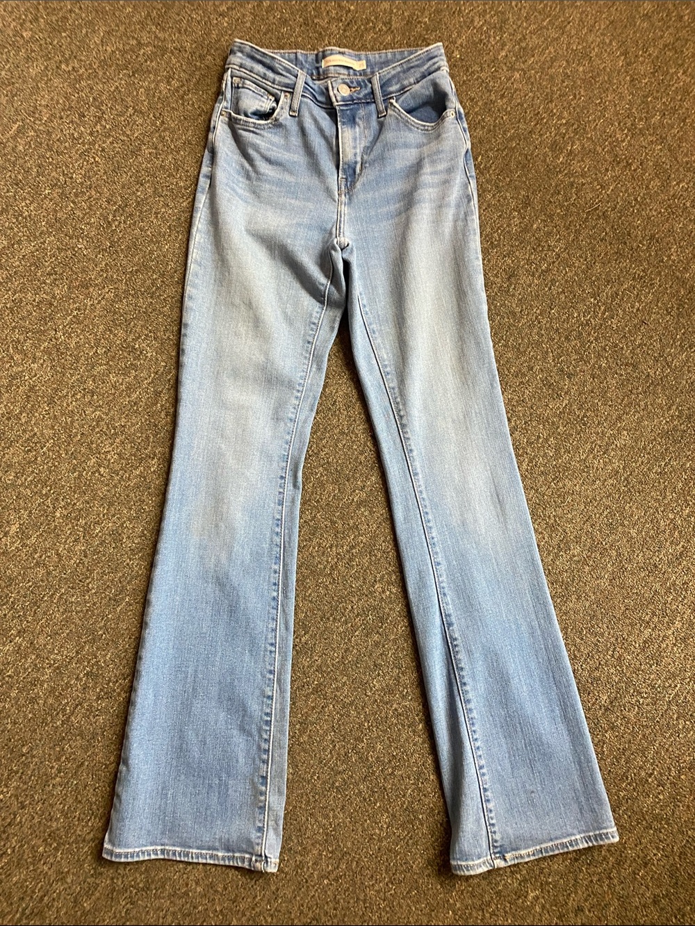 Levi's Light Blue Flare Jeans - Picture 1 of 9